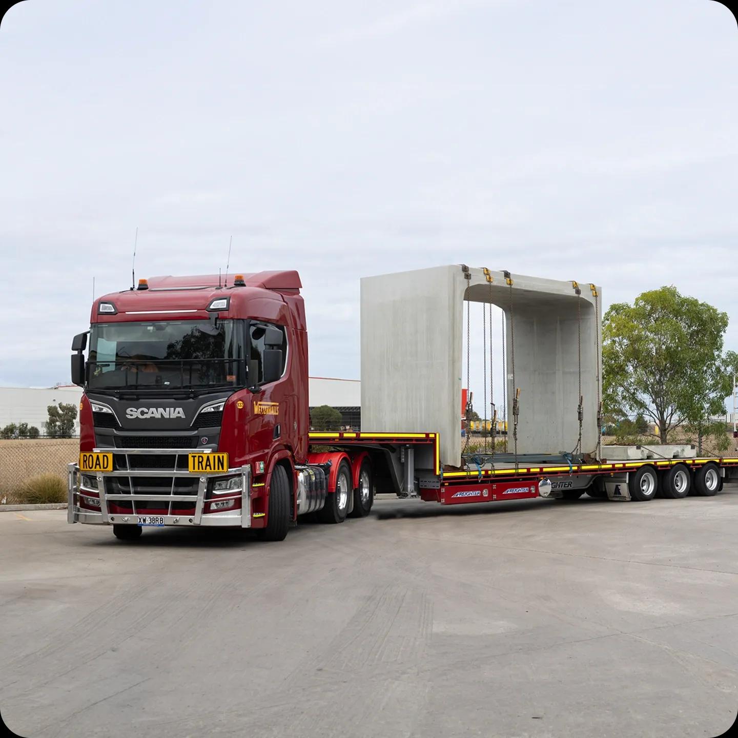trusted logistics for Construction and Infrastructure